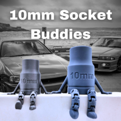 10mm Socket Buddy | 3D printed novelty gift | funny 10mm socket | mechanic gift ideas | quirky workshop décor | 3D printed figurine | lost 10mm socket joke | garage humour accessory | novelty socket ornament | unique gift for mechanics | socket buddy toy | 3D printed desk accessory | car enthusiast gift | mechanic humour item | workshop novelty item