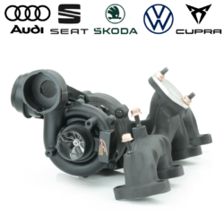 Turbocharger upgrade hybrid Turbo Garrett GT1756VK 721021 Audi Seat Volkswagen VW 1.9 TDI Diesel 110 kW 150 BHP ARL A3 Ibiza Toledo Leon Golf